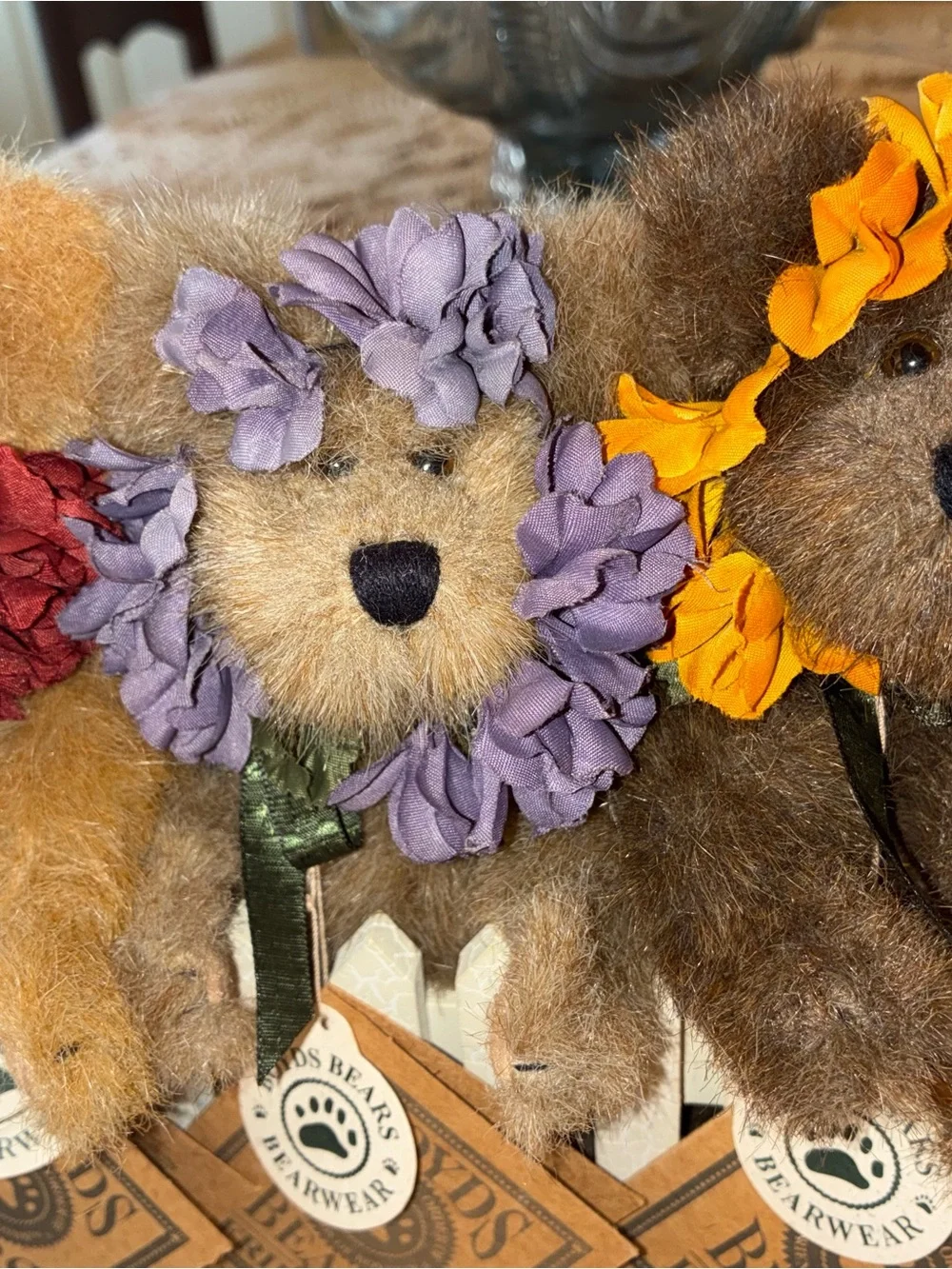 NWT Vintage Set of 3 Boyds Bears as 